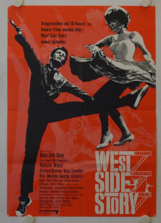 West Side Story re-release german movie poster